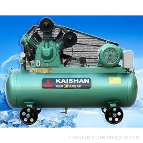 11kw 43CFM Portable Piston Air Compressor With Motor Driven